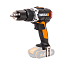 Дрель-шуруповерт  WORX WX373.9, 20V, ударная, бесщеточная, без АКБ и ЗУ
