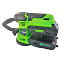 Орбитальная шлифмашина  Greenworks G24ROS, 24V, 125 мм, щеточная, без АКБ и ЗУ