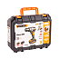 Дрель-шуруповерт  WORX WX352.1, 20V, ударная, бесщеточная, с 2xАКБ 4 А/ч и ЗУ + кейс