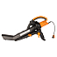Воздуходув-пылесос электрический WORX WG505E, 220V, 3000 Вт, щеточный