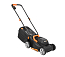 Газонокосилка WORX WG730E, 20V, 30 см, бесщеточная, c АКБ 4 А/ч и ЗУ