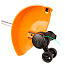 Триммер  WORX WG184E.9, 40V, 33 см, щеточный, без АКБ и ЗУ