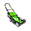 Газонокосилка Greenworks GLM1241, 220V, 1200 Вт, 40 см, щеточная