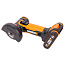 Угловая шлифмашина  WORX WX801, 20V, 76 мм, щеточная, с АКБ 2 А/ч и ЗУ + кейс