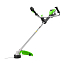 Триммер Greenworks TB201HK25, 82V, 46 см, бесщеточный, c АКБ 2,5 А/ч и ЗУ 4А
