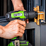 Дрель-шуруповерт  Greenworks GD24DD35, 24V, бесщеточная, без АКБ и ЗУ