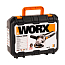 Угловая шлифмашина WORX WX718, 220V, 125 мм, 900 Вт, щеточная + кейс