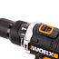 Дрель-шуруповерт  WORX WX373.9, 20V, ударная, бесщеточная, без АКБ и ЗУ