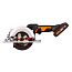 Пила циркулярная WORX SAW WX531, 120 мм, 20V, бесщеточная, с АКБ 2 А/ч и ЗУ 2А