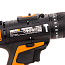 Дрель-шуруповерт  WORX WX371.3, 20V, ударная, щеточная, с 2xАКБ 2 А/ч и ЗУ + сумка