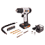 Шуруповерт  WORX WX104.2 12V, щеточный, с встроенным АКБ 2 А/ч и ЗУ + кейс с аксессуарами
