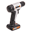 Шуруповерт  WORX WX104.2 12V, щеточный, с встроенным АКБ 2 А/ч и ЗУ + кейс с аксессуарами