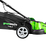 Газонокосилка Greenworks G40LM49DBK4 TwinForce, 40V, 49 см, щеточная, c АКБ 4 /ч и ЗУ