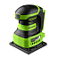 Вибрационная шлифмашина  Greenworks G24SS14, 24V, щеточная, без АКБ и ЗУ