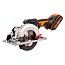 Пила циркулярная WORX SAW WX531, 120 мм, 20V, бесщеточная, с АКБ 2 А/ч и ЗУ 2А