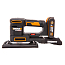 Вибрационная шлифмашина  WORX WX820, 20V, щеточная, с АКБ 2 А/ч и ЗУ + кейс