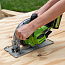 Пила циркулярная  Greenworks GD24CS, 185 мм, 24V, бесщеточная, 5 А/ч и 2 А ЗУ