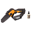 Пила цепная  WORX WG324E.9, 20V, 12 см, щеточная, без АКБ и ЗУ