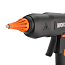 Клеевой пистолет WORX WX045.9, 20V, щеточный, без АКБ и ЗУ