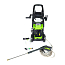 Мойка высокого давления Greenworks GPWG5II, 220V, 2000 Вт, 140 бар, щеточная