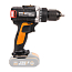 Дрель-шуруповерт  WORX WX175.9, 20V, бесщеточная, без АКБ и ЗУ