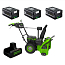 Снегоуборщик Greenworks GD82ST56K2.5, 82V, 61 см, бесщеточный, с 3xАКБ 2,5 А/ч и ЗУ