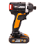 Винтоверт  WORX WX292, 20V, бесщеточный, с 2xАКБ 2 А/ч и ЗУ + кейс
