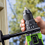 Дрель-шуруповерт Greenworks GD24DD140, 24V, ударная, бесщеточная, 5 А/ч АКБ и 2А ЗУ
