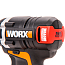 Гайковерт  WORX WX279, 20V, бесщеточный, с 2xАКБ 2 А/ч и ЗУ + кейс