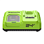 Зарядное устройство Greenworks G24C8, 24V, 8А