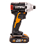 Винтоверт ударный  WORX WX261, 20V, бесщеточный, с 2xАКБ 2 А/ч и ЗУ + кейс