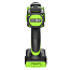 Дрель шуруповерт Greenworks DD560 24V, без АКБ и ЗУ